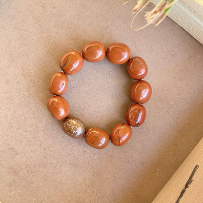 Red Jasper Tumble Bracelet