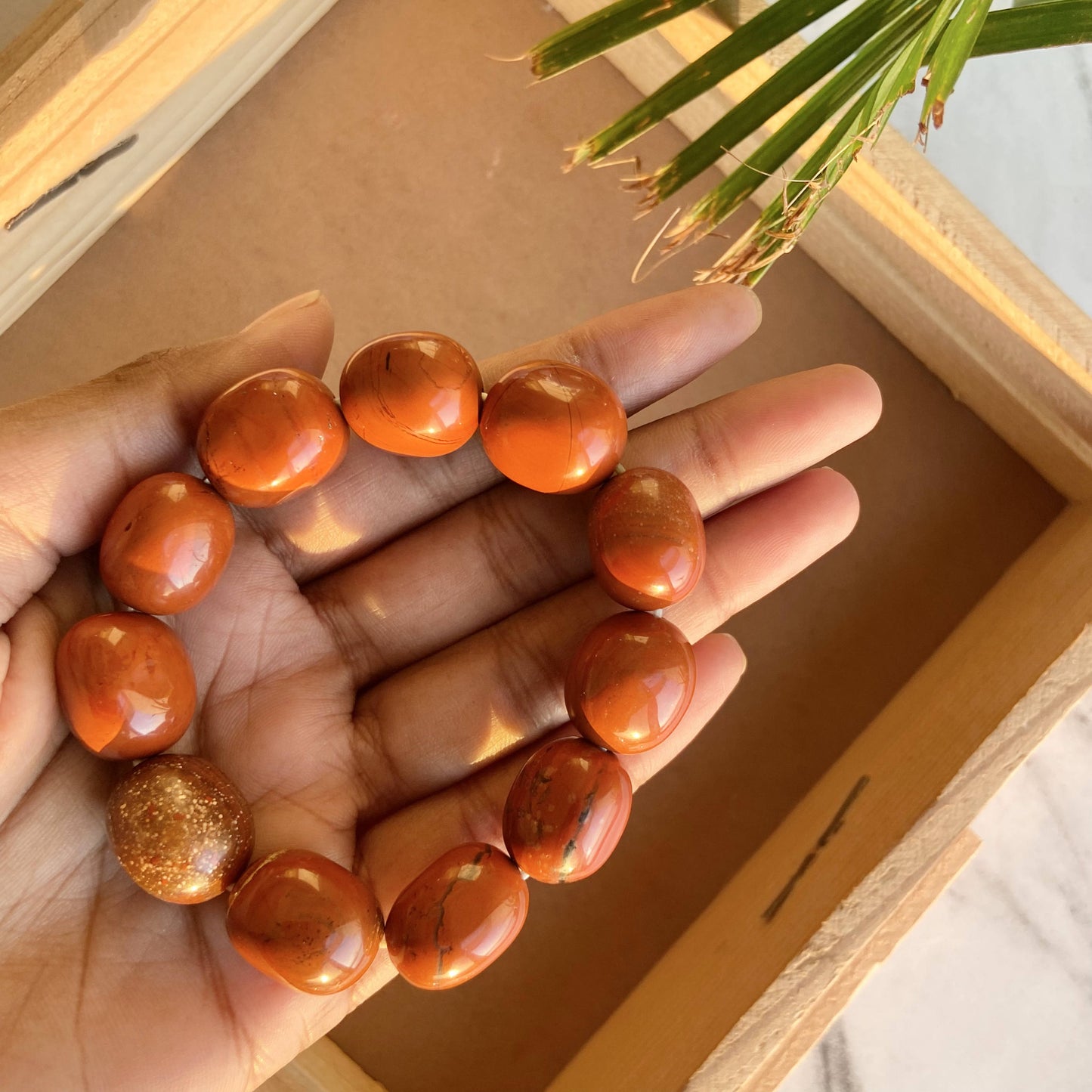 Red Jasper Tumble Bracelet