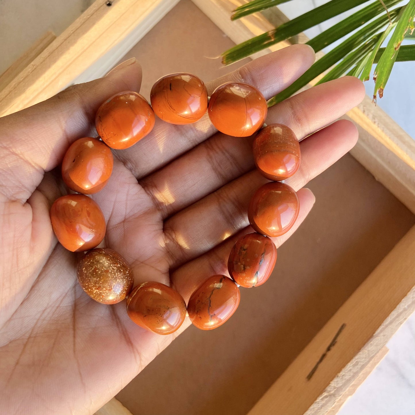 Red Jasper Tumble Bracelet