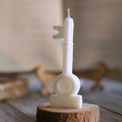 White Key Candle | Soy Wax