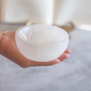Selenite Big Bowl | 4 Inches Dia