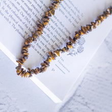 Load image into Gallery viewer, Tiger&#39;s eye Chips Necklace
