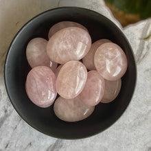 Load image into Gallery viewer, Rose Quartz Palm Stone | Self Love &amp; Confidence
