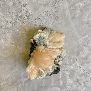 Apophyllite with Stilbite - 170 Gm