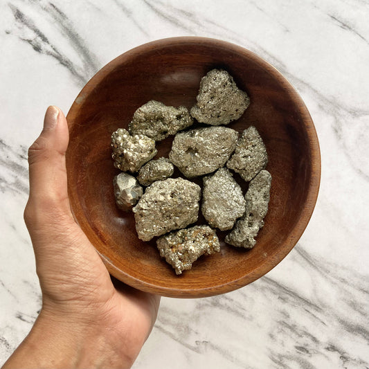 Pyrite Raw Stones - 50 Gm