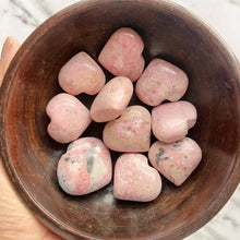 Load image into Gallery viewer, Rhodonite Mini Heart (Peruvian) | Attract Love in general &amp; Promotes inner Peace
