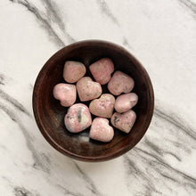 Load image into Gallery viewer, Rhodonite Mini Heart (Peruvian) | Attract Love in general &amp; Promotes inner Peace
