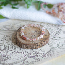 Load image into Gallery viewer, Fire Quartz Bead Bracelet | Self worth &amp; Self esteem
