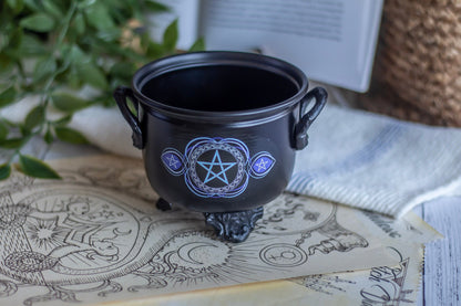 Pentacle Print Cauldron