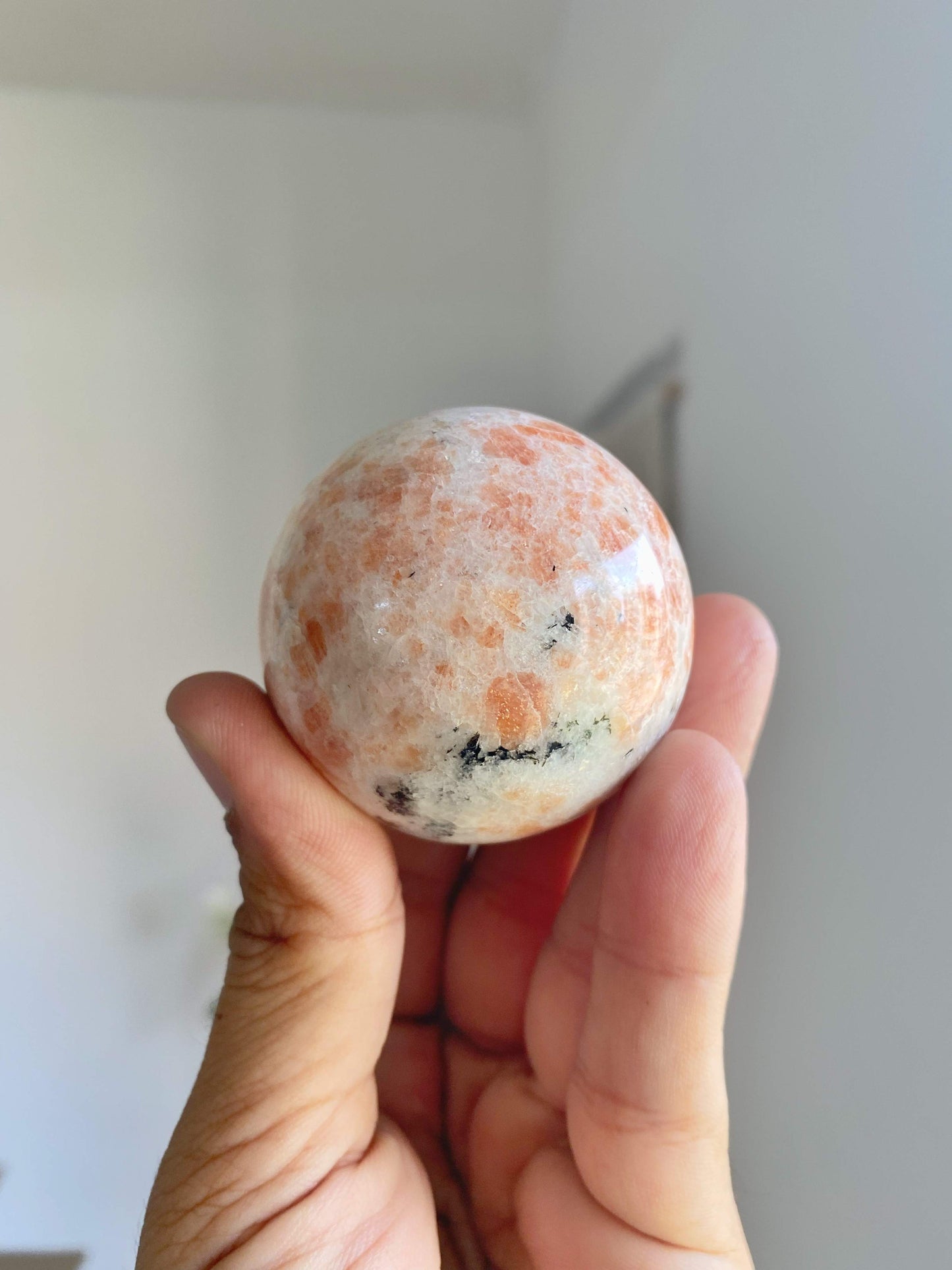 Sunstone Sphere | Stone of Stability & Personal Strength