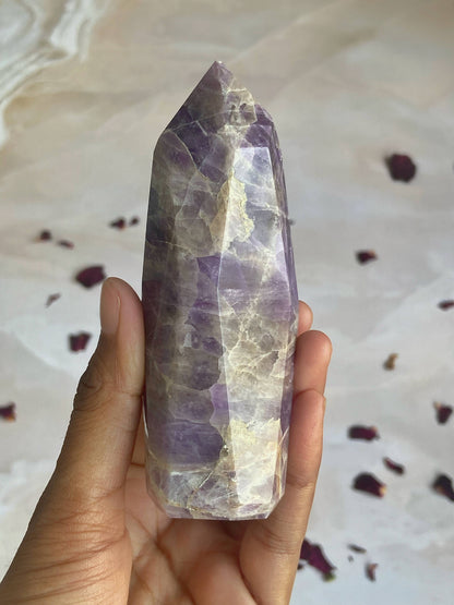 Amethyst Free Form - 249 Gm | Helps activating Third Eye & Psychic abilities