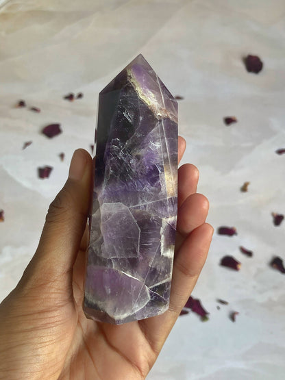 Amethyst Free Form - 235 Gm | Helps activating Third Eye & Psychic abilities