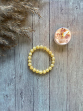 Load image into Gallery viewer, Yellow Calcite Bead Bracelet
