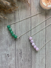Load image into Gallery viewer, Kunzite Bead Necklace | Healing &amp; Removes Blockages
