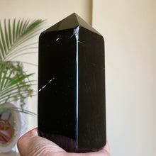 Load image into Gallery viewer, Black Obsidian XL Tower - 1.1 Kg | Protection &amp; Grounding
