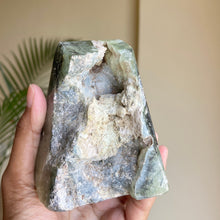Load image into Gallery viewer, Prehnite free form - 680 Gm | Stone for psychics and intuitive readers
