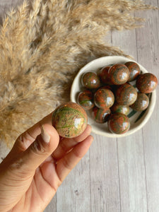 Unakite Mini Spheres