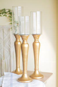 Extra Long elegant  looking candle holder | Set of 3