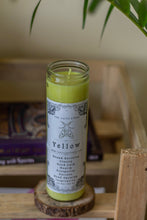 Load image into Gallery viewer, Yellow Tall Glass Candle | Soy Wax

