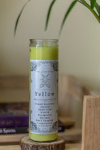 Load image into Gallery viewer, Yellow Tall Glass Candle | Soy Wax
