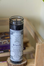 Load image into Gallery viewer, Black Tall Glass Candle | Soy Wax
