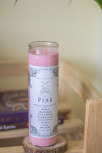 Load image into Gallery viewer, Pink Tall Glass Candle | Soy Wax
