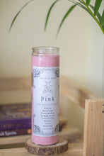 Load image into Gallery viewer, Pink Tall Glass Candle | Soy Wax
