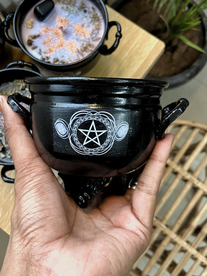 Cauldron Candle | Remove Evil eye | Cleanse & Protect