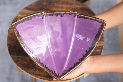 Lavender Ceramic Decorative Bowl