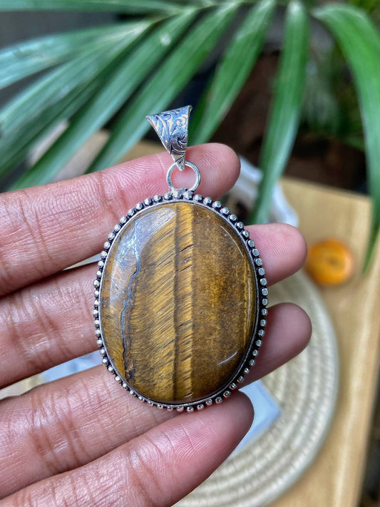 Tigereye Pendant