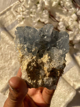 Load image into Gallery viewer, Celestite Cluster - 280 Gm
