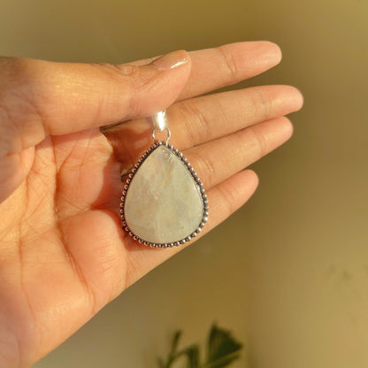 Rainbow Moonstone Pendant