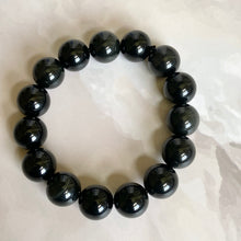 Load image into Gallery viewer, Rainbow Obsidian Bead Bracelet - 10mm | Protective Stone
