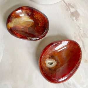Orange Carnelian Bowl | Stone of Creativity & Opportunity