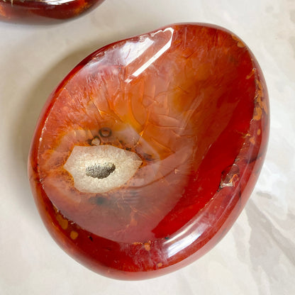 Orange Carnelian Bowl | Stone of Creativity & Opportunity