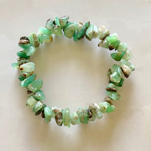 Load image into Gallery viewer, Chrysoprase Chips Bracelet | Fortune &amp; Prosperirty
