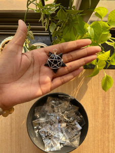 Black Obsidian Star Pendant | Breaks Pattern, Remove Blockages & Emotional Healer