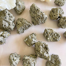 Load image into Gallery viewer, Pyrite Raw Stones
