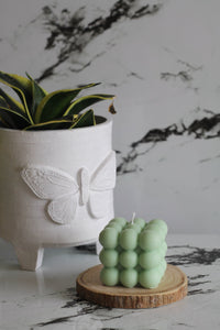Green Bubble Soy Candle