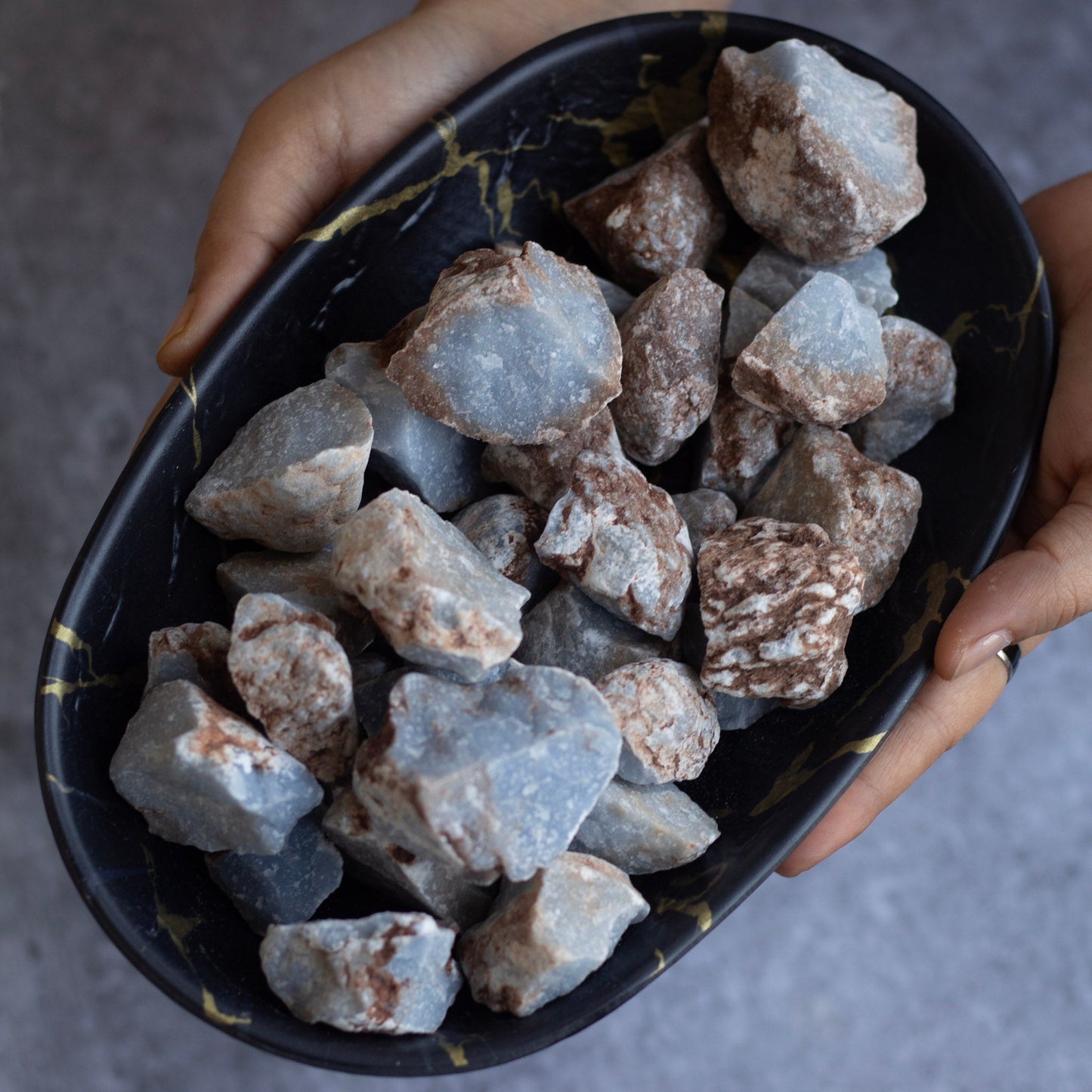 Raw Angelite Stone | Stone to Connect with Spirit Guides