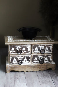 Vintage Style Herb|Crystal Chest