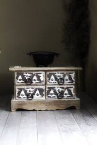 Vintage Style Herb|Crystal Chest
