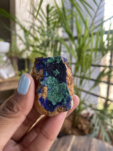 Load image into Gallery viewer, Azurite + Malachite Raw Cluster - 35 Gm
