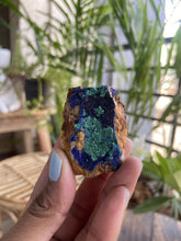 Load image into Gallery viewer, Azurite + Malachite Raw Cluster - 35 Gm
