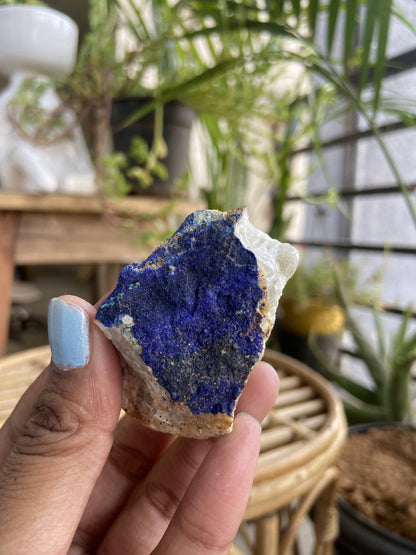 Azurite Raw Cluster - 57 Gm