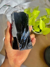 Load image into Gallery viewer, Black Obsidian Raw Stone - 750 Gm
