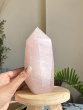 Load image into Gallery viewer, Rose Quartz Point Free form - 1340 Gm
