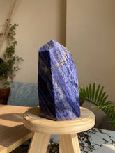 Load image into Gallery viewer, Sodalite Point Free form - 1040 Gm
