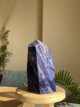 Load image into Gallery viewer, Sodalite Point Free form - 1040 Gm
