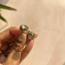 Load image into Gallery viewer, Pyrite Chunk Adjustable Ring
